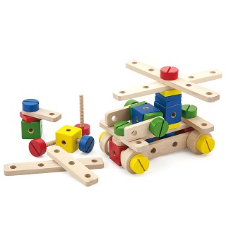 Viga Toys® Houten Constructieset